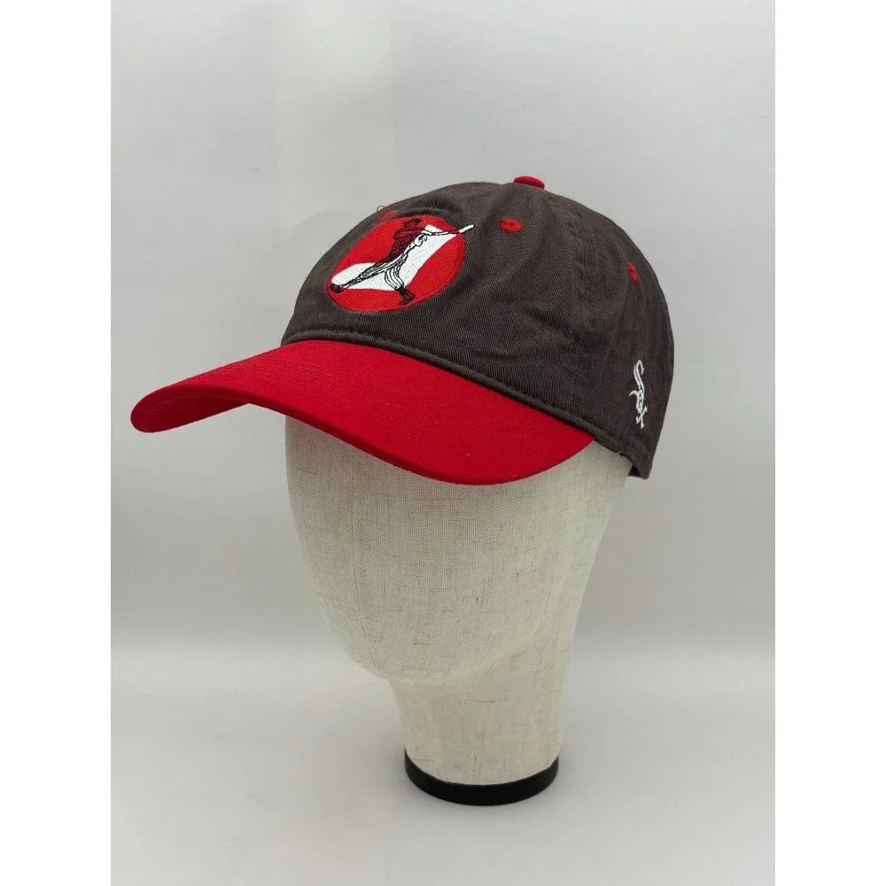 Chicago White Sox Kick 10 Pro Gear Snapback Hat Two-Tone Red Gray Adjustable